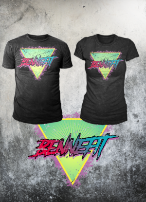 Bennefit Retro Tee | T-shirt Design by badpixelarts