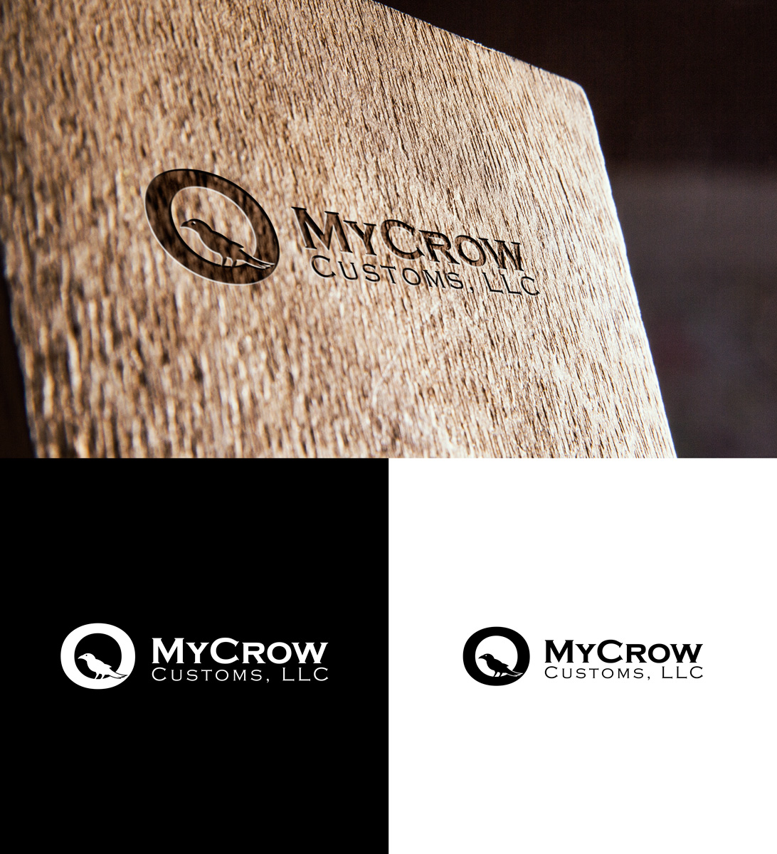 Logo Design by lionx for MyCrow Customs,LLC | Design #18601839