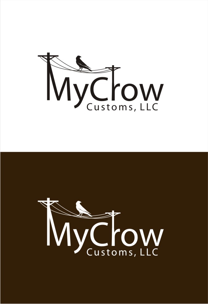 Logo Design by nutu for MyCrow Customs,LLC | Design #18608580