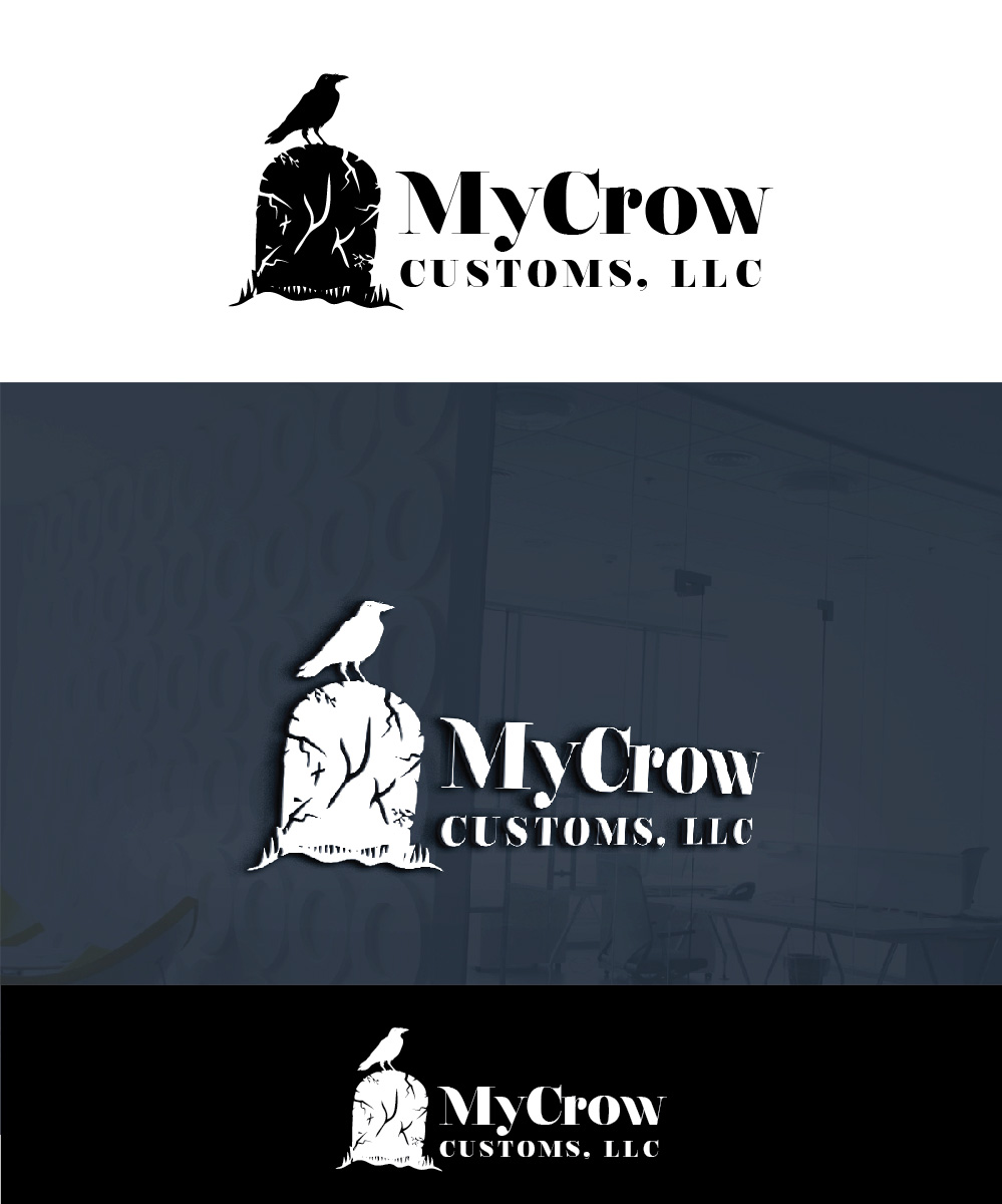 Diseño de Logo por Isnah Logo para MyCrow Customs,LLC | Diseño #18601588