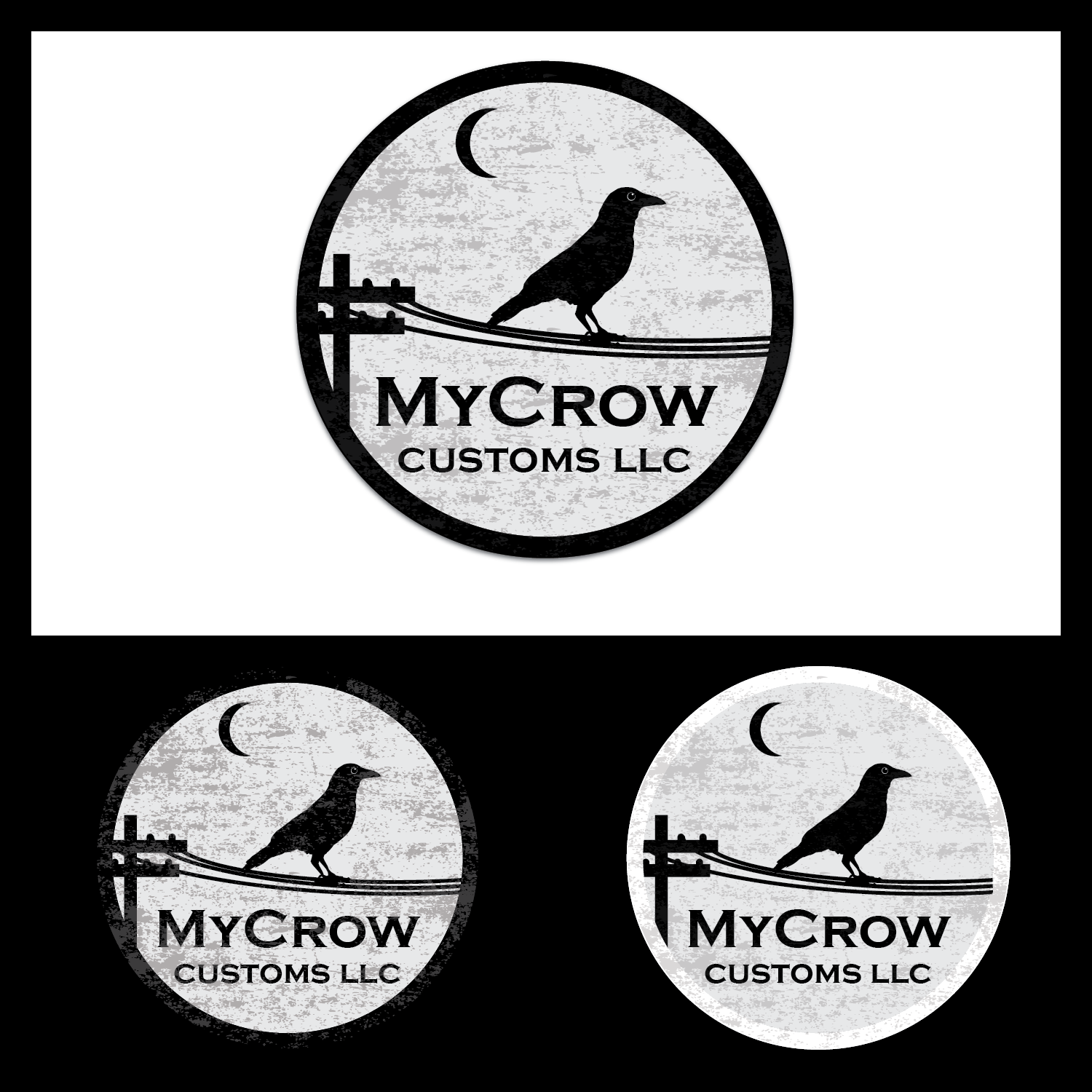 Logo Design by Lenora for MyCrow Customs,LLC | Design #18608919