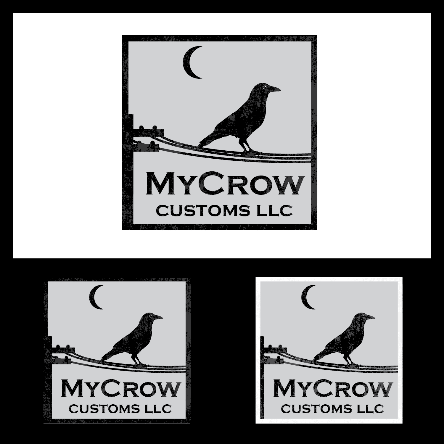 Logo Design by Lenora for MyCrow Customs,LLC | Design #18608923