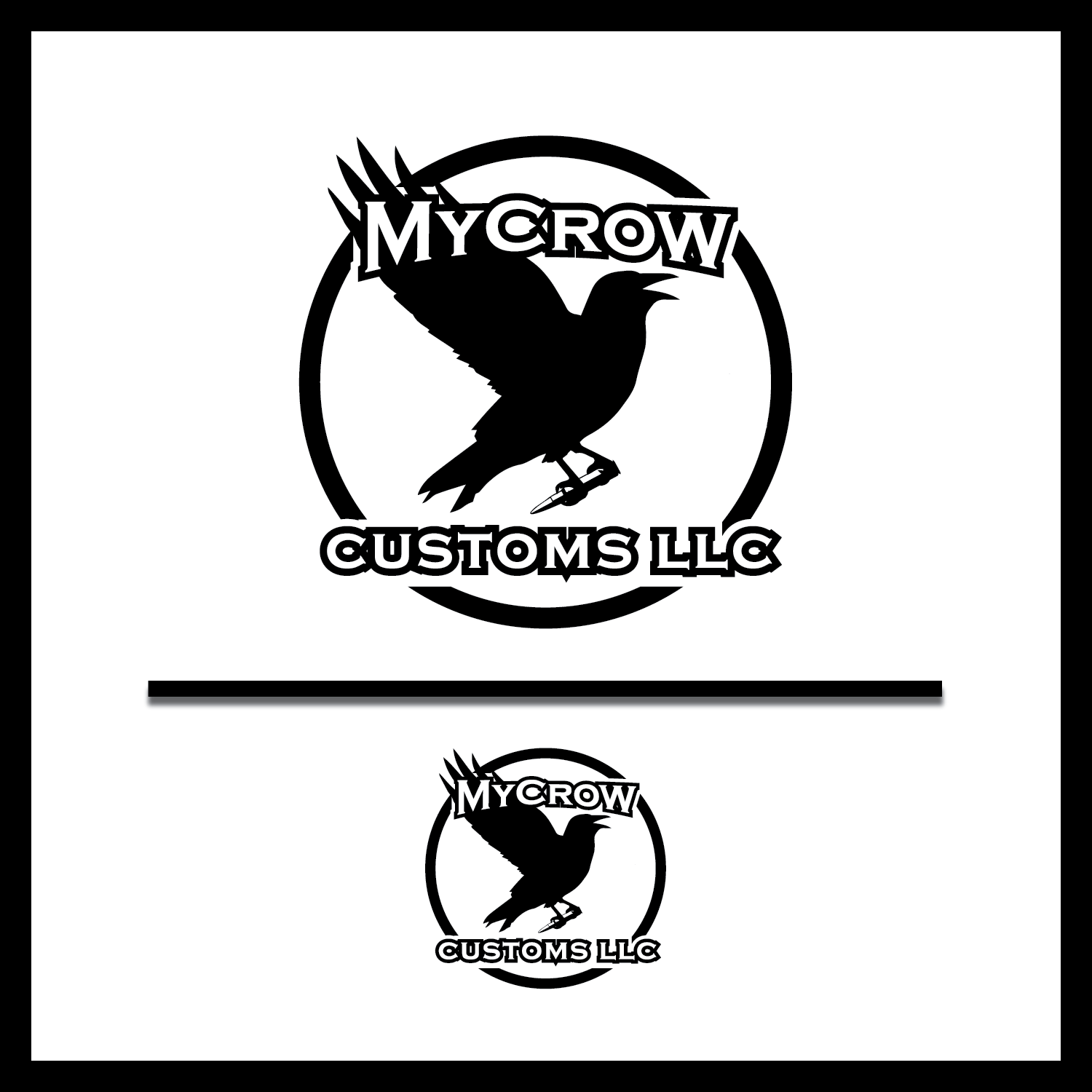 Design de Logo par Lenora pour MyCrow Customs,LLC | Design #18617584