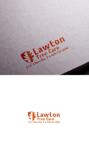 Lawton Tree Care  Ottsville, PA   609-731-2096 | Logo Design by logo_s