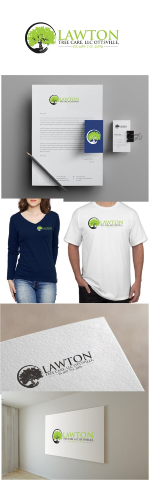 Logo-Design von nutu für Lawton Tree Care, LLC | Design: #18606359