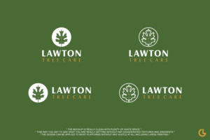 Logo-Design von R!CKY für Lawton Tree Care, LLC | Design: #18623040