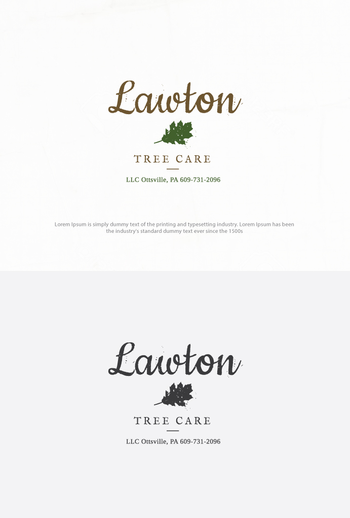 Design de Logo par somani pour Lawton Tree Care, LLC | Design #18602161