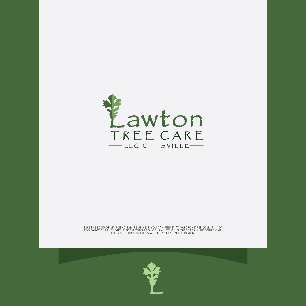Design de Logo par ecorokerz pour Lawton Tree Care, LLC | Design #18603987