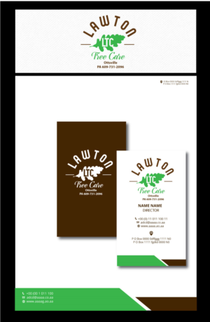 Logo-Design von zebronicgraphic für Lawton Tree Care, LLC | Design: #18628337