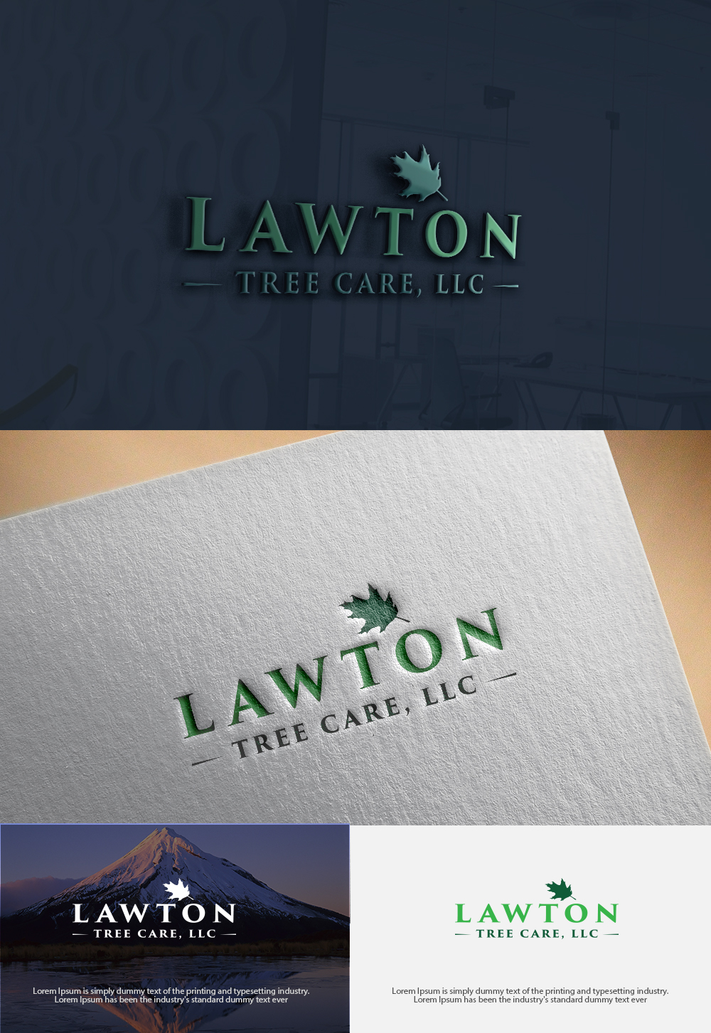 Logo Design by dr ghulam mustafa sahab for Lawton Tree Care, LLC | Design #18617034