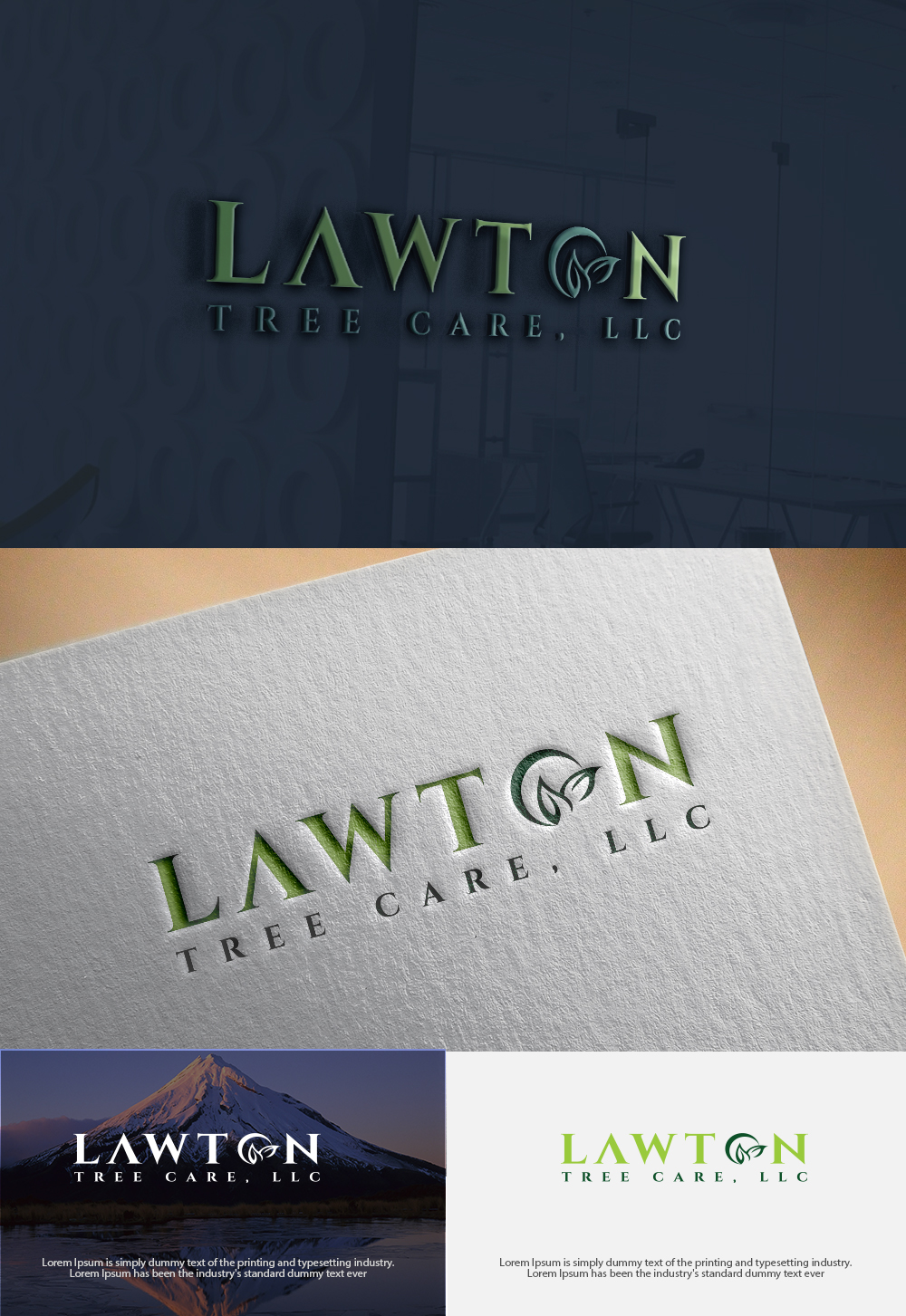 Logo Design by dr ghulam mustafa sahab for Lawton Tree Care, LLC | Design #18617035