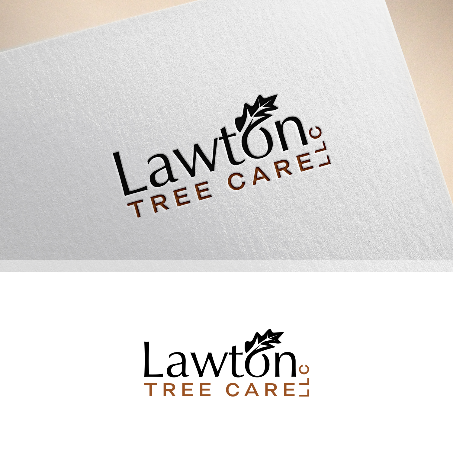 Logo Design by Maxo-Biz for Lawton Tree Care, LLC | Design #18606337