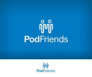 Logo Design by ELOISE LIND for PodFriends, Inc. | Design #18660014
