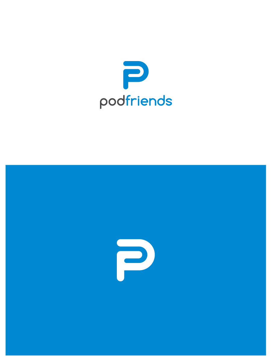Logo Design by garrad for PodFriends, Inc. | Design #18648497