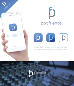 Logo Design by john garcia for PodFriends, Inc. | Design: #18620639