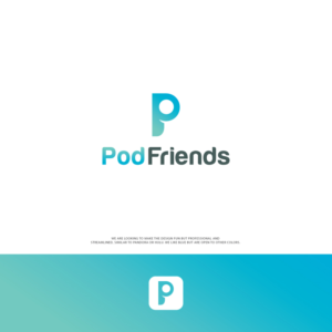 Logo Design by ecorokerz for PodFriends, Inc. | Design #18615622