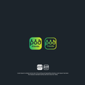 Logo Design by vramar.roy for PodFriends, Inc. | Design: #18627105