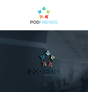 Logo Design by Deep Night for PodFriends, Inc. | Design: #18611781