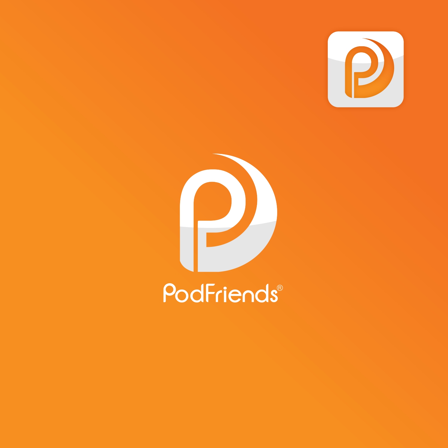 Logo Design by Ackaah-Gyasi Ampofo for PodFriends, Inc. | Design #18652756