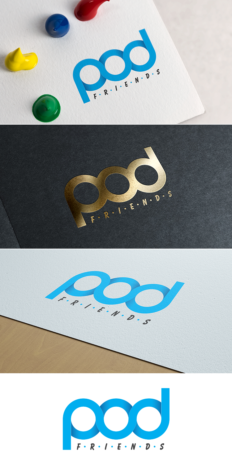 Logo Design by uidesigner.artist for PodFriends, Inc. | Design #18659278