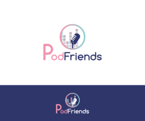 Logo Design by designmind78 for PodFriends, Inc. | Design: #18624401