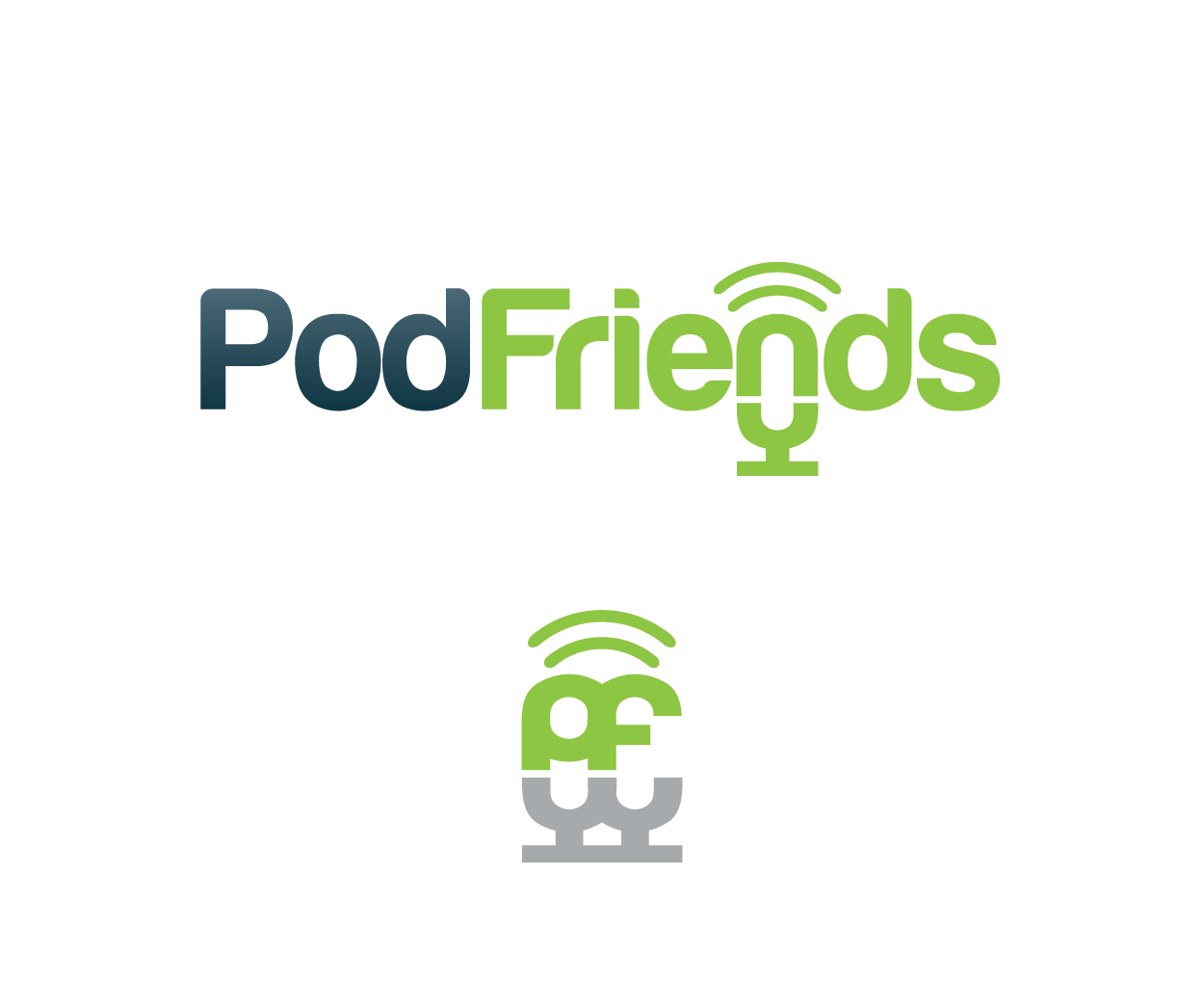 Logo Design by kimcam for PodFriends, Inc. | Design #18631079