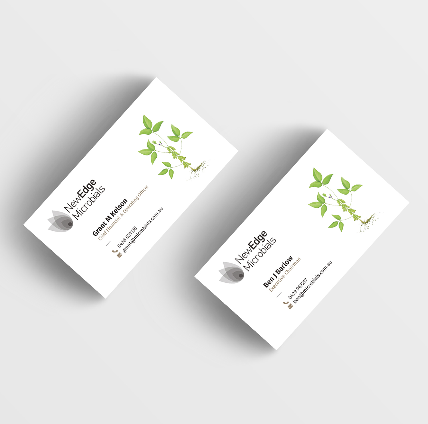 Visitenkarten-Design von Tilt für New Edge Microbials | Design #18646938