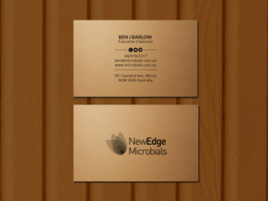Business Card Design by Creations Box 2015 for New Edge Microbials | Design: #18627955