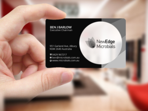 Business Card Design by Creations Box 2015 for New Edge Microbials | Design: #18627957