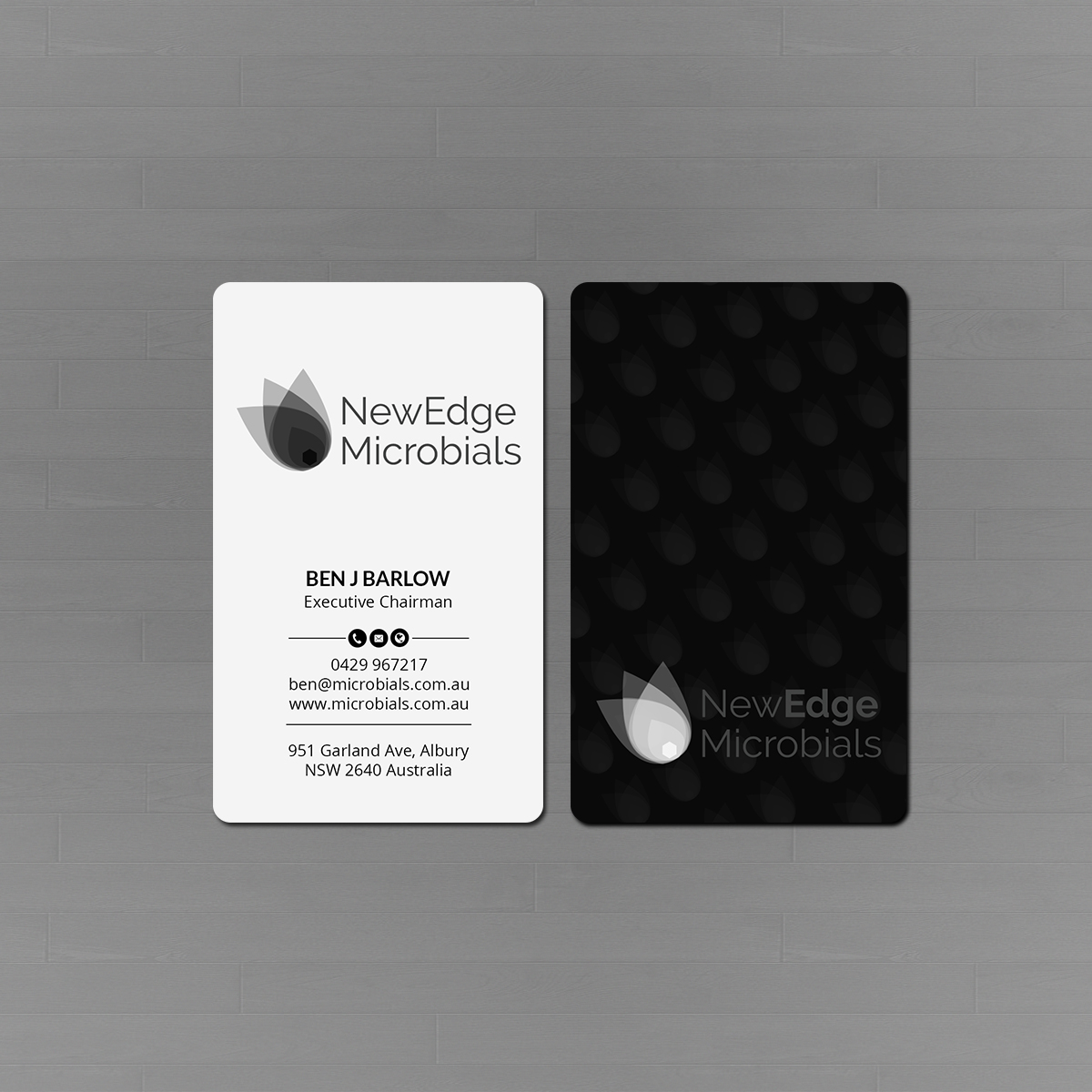 Design de Carte de Visite par Creations Box 2015 pour New Edge Microbials | Design #18628117