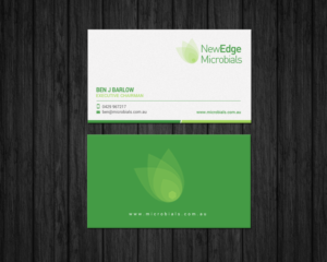 Business Card Design by chandrayaan.creative for New Edge Microbials | Design: #18614062
