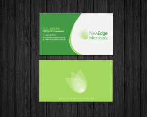 Business Card Design by chandrayaan.creative for New Edge Microbials | Design: #18614147