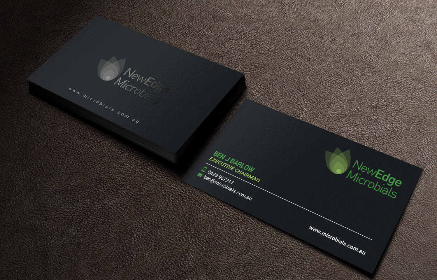 Design de Carte de Visite par chandrayaan.creative pour New Edge Microbials | Design #18614409