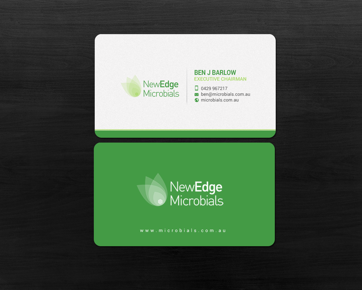 Design de Carte de Visite par chandrayaan.creative pour New Edge Microbials | Design #18615359