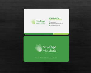 Design de Carte de Visite par chandrayaan.creative pour New Edge Microbials | Design : #18615360