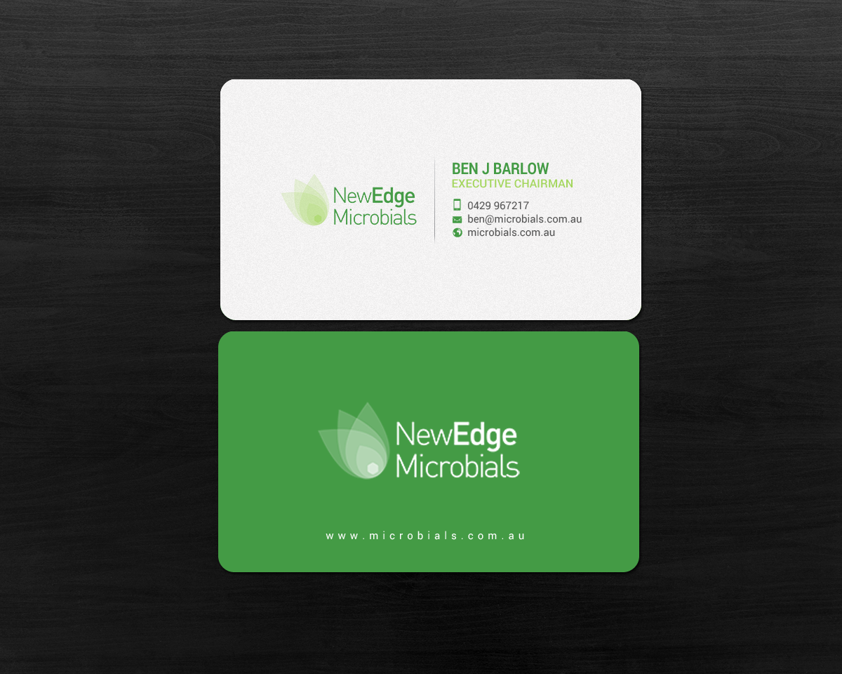Design de Carte de Visite par chandrayaan.creative pour New Edge Microbials | Design #18615361