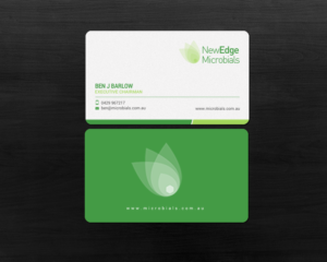 Design de Carte de Visite par chandrayaan.creative pour New Edge Microbials | Design : #18615434