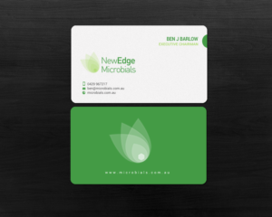 Design de Carte de Visite par chandrayaan.creative pour New Edge Microbials | Design : #18615463