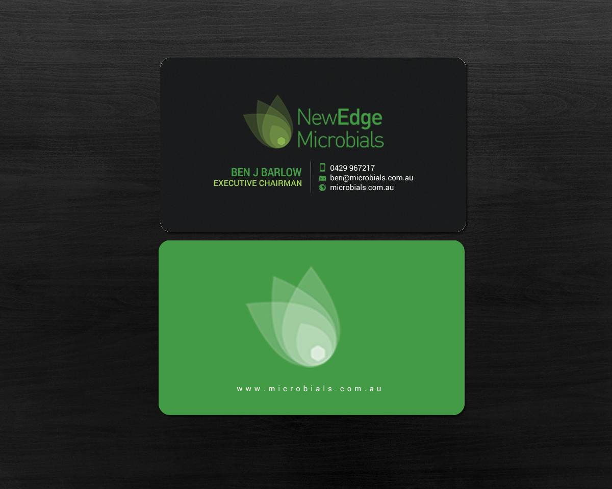 Design de Carte de Visite par chandrayaan.creative pour New Edge Microbials | Design #18615544