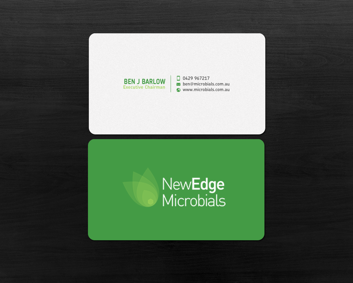 Business Card Design by chandrayaan.creative for New Edge Microbials | Design #18844446