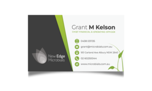 Design de Carte de Visite par Noor Aldeen pour New Edge Microbials | Design #19573450