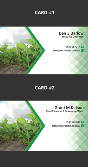 Design de Carte de Visite par TechArt 3 pour New Edge Microbials | Design #18610389
