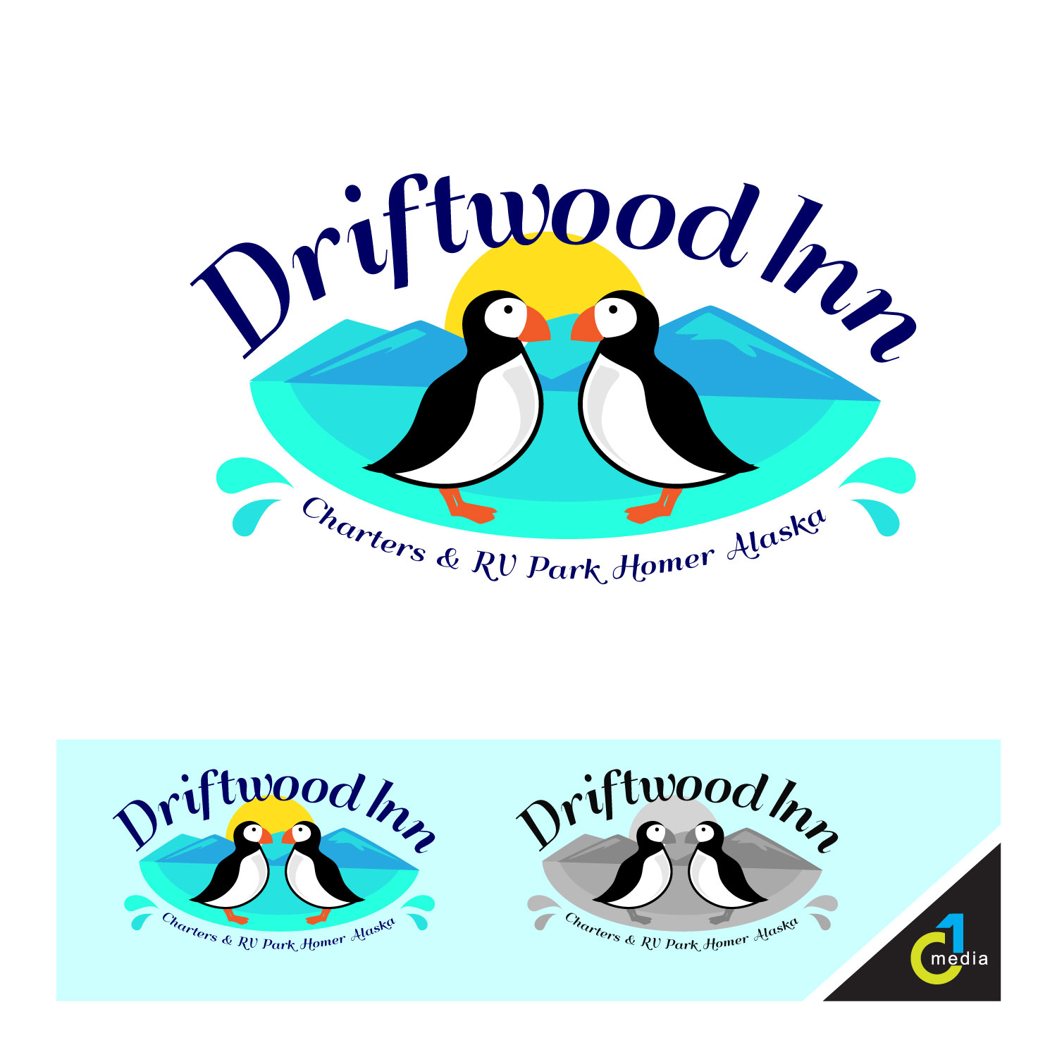 Logo Design by C1 Media for Driftwood Inn & RV Park | Design #18630762