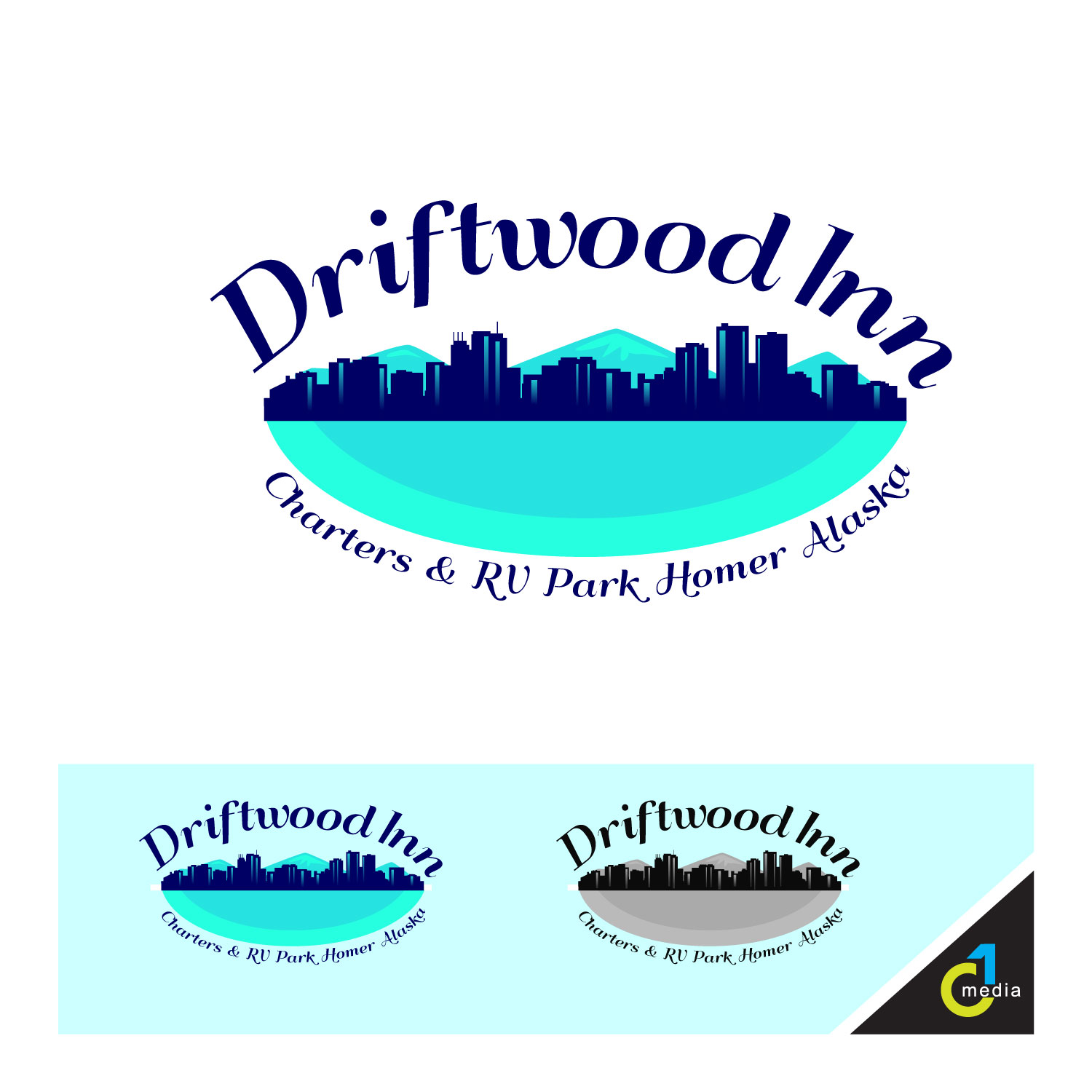 Logo Design by C1 Media for Driftwood Inn & RV Park | Design #18657422