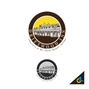 Logo-Design von C1 Media für Driftwood Inn & RV Park | Design #18669009