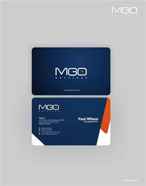 Business Card Design by monographic for this project | Design #661293