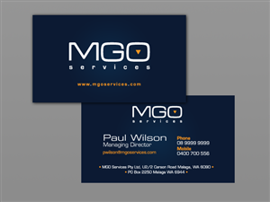 Business Card Design by TheyCallMeJenks for this project | Design #658259