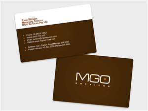 Business Card Design by Straw Hat for this project | Design: #665772