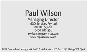 Business Card Design by Nitish for this project | Design: #662669