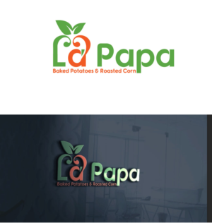 La Papa: Baked Potatoes & Roasted Corn | Logo Design by nexalite